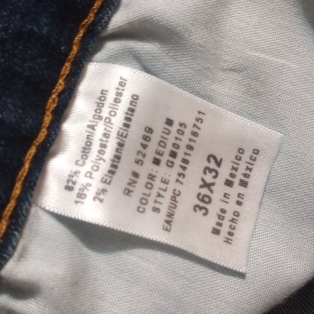 George athletic 36x 32 jeans - Picture 3 of 4